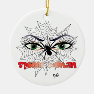 Spinnen - Frau / Ornament
