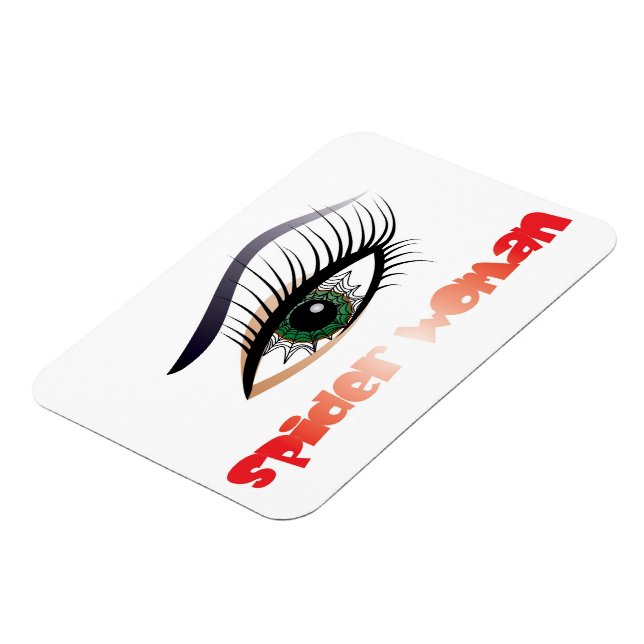 Spinnen - Frau / Premium Flexi Magnet (Linke Seite)