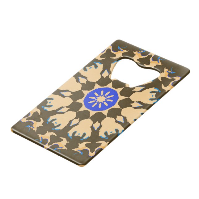 Spinnen Geldbeutel Flaschenöffner (Vorderseite Schrägansicht)