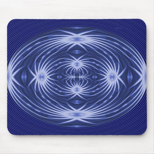 Spinnen in einem Whirlpool.. Mousepad (Vorne)