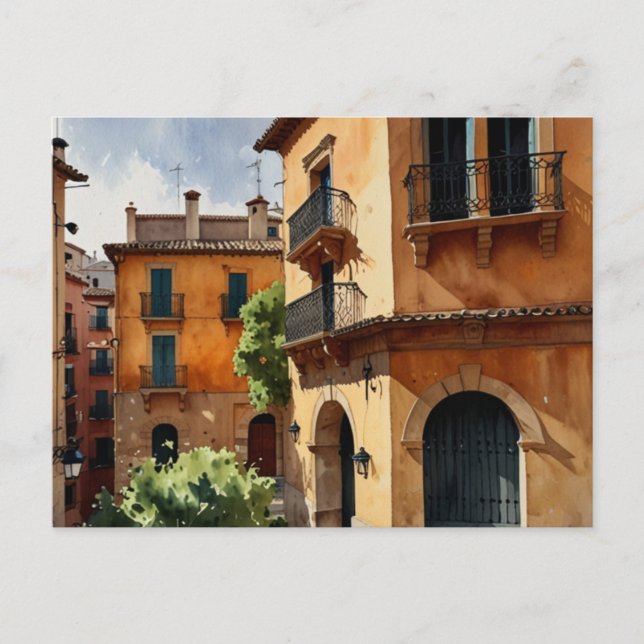 spinnen postkarte (Vorderseite)