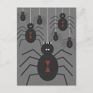 Spinnen Postkarte