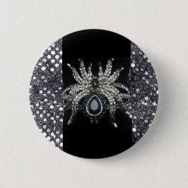 Spinnen-Schmuck-Druck-Knopf Button