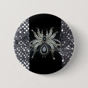 Spinnen-Schmuck-Druck-Knopf Button
