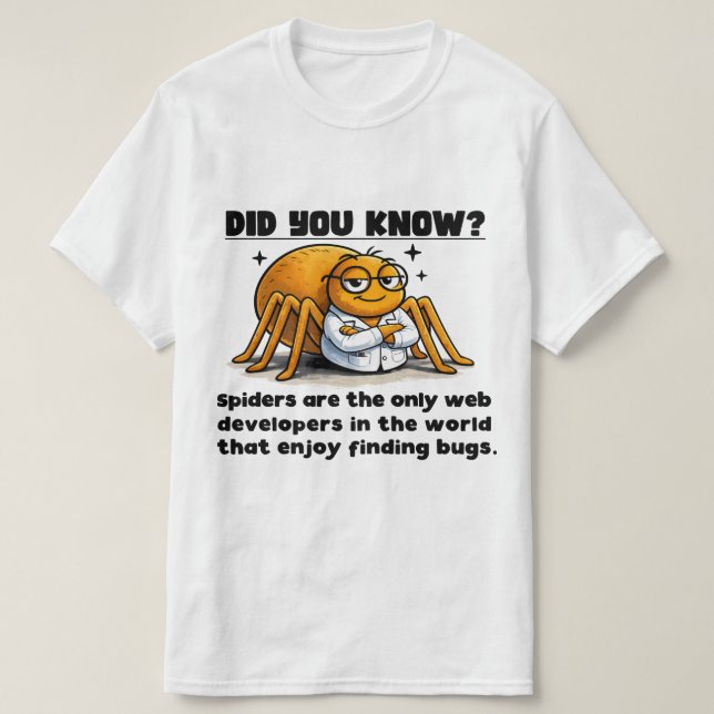 Spinnen sind die OGs! T-Shirt (Design vorne)