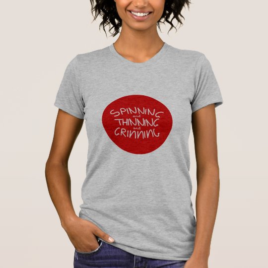 Spinnen und Verringerung und Grinsen T-Shirt