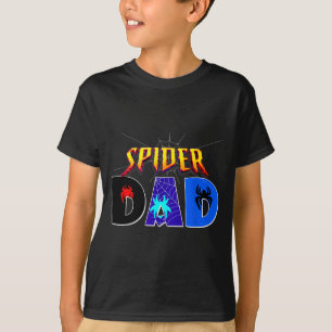 Spinnen-Vater-Shirt Geburtstag Vatertag Halloween T-Shirt