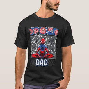 Spinnen-Vater Spinnen-Themen-Geburtstagsfeier Fami T-Shirt