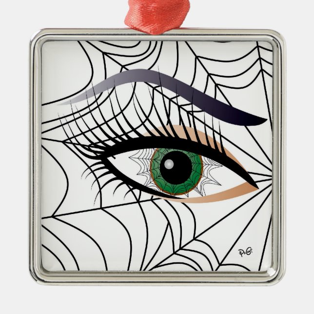 Spinnenfrau Ornament (Vorne)