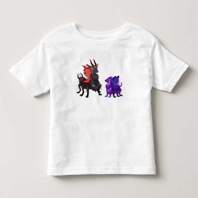 Spinnenfreunde Kleinkind T-shirt (Vorderseite)