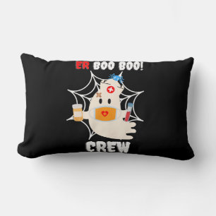 Spinnengeschenk   Boo Crew Krankenschwester Hallow Lendenkissen