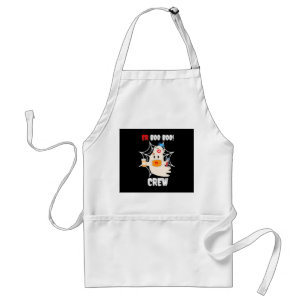Spinnengeschenk Boo Crew Nurse Halloween Niedlic Schürze