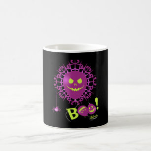 Spinnengeschenk Boo Geist Fledermäuse Spinne Gruse Kaffeetasse