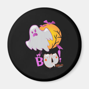 Spinnengeschenk Boo Geist Fledermäuse Spinne Gruse Magnet