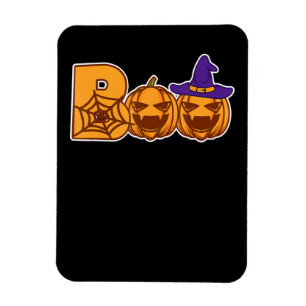 Spinnengeschenk Boo Halloween Pumpkin Faces Spid Magnet