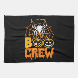 Spinnengeschenk   Boo Kürbis Halloween Spinne Boo  Geschirrtuch