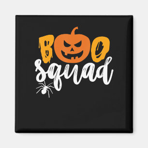 Spinnengeschenk Boo Squad - Halloween-Kürbisspin Magnet
