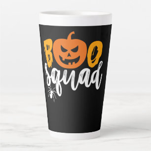 Spinnengeschenk Boo Squad - Halloween-Kürbisspin Milchtasse
