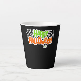 Spinnengeschenk Frohe Halloween-Niedliche Spinne Milchtasse