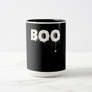 Spinnengeschenk Halloween Funny Beängstigend Lit Zweifarbige Tasse