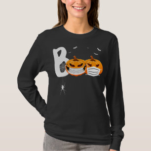 Spinnengeschenk  Halloween Pumpkins mit Maske Spi T-Shirt