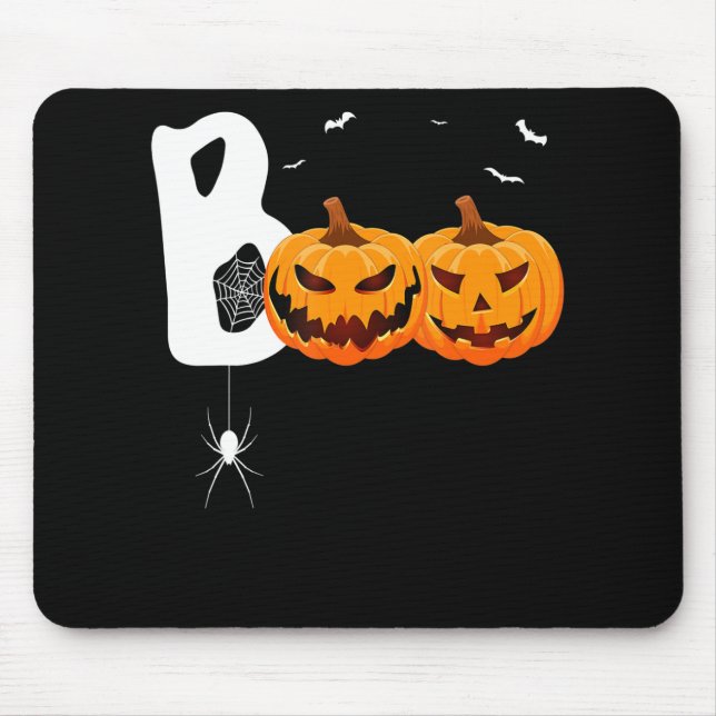 Spinnengeschenk | Halloween Pumpkins Spider Mousepad (Vorne)