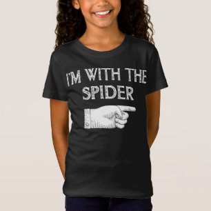 Spinnengeschenk Ich bin mit der Spiderkostümbese T-Shirt