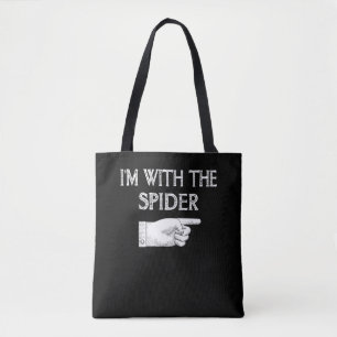 Spinnengeschenk Ich bin mit der Spiderkostümbese Tasche