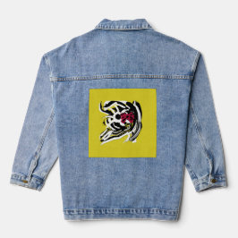 Spinnenherbst jeansjacke