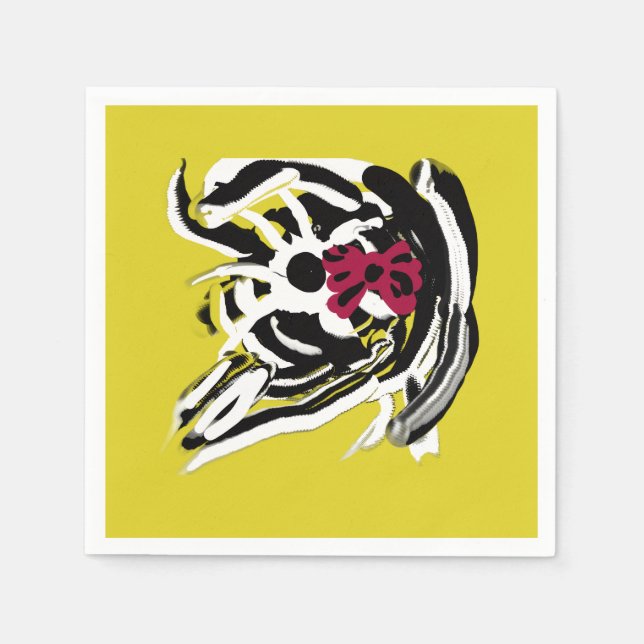 Spinnenherbst  serviette (Vorderseite)