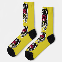 Spinnenherbst socken