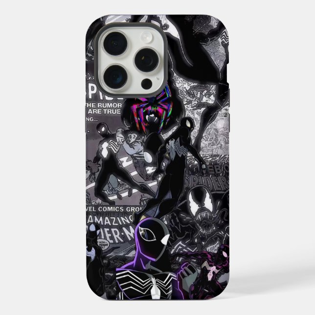 Spinnenmann iPhone 15 Pro Max Hülle (Rückseite)