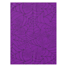 Spinnennetz Halloween gothic Spinnennetz lila Tischdecke
