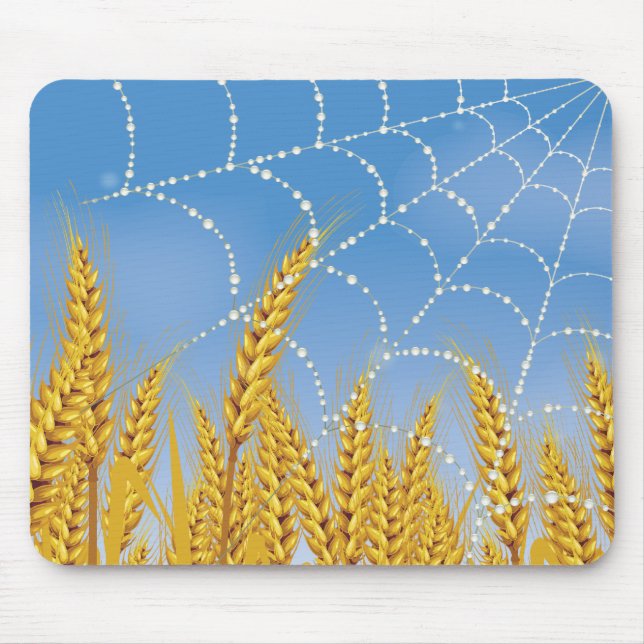 Spinnennetz Mousepad (Vorne)