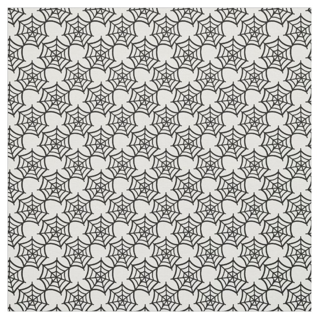 Spinnennetz Stoff (Muster)