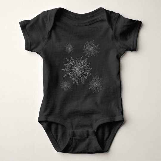 Spinnennetze Baby Body Baby Strampler