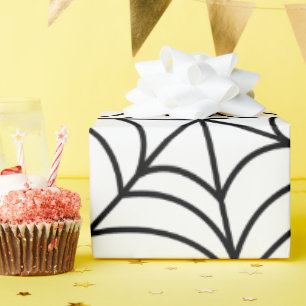 Spinnennetze Geschenkpapier