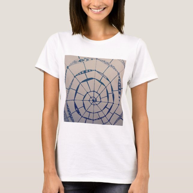 Spinnennetze T-Shirt (Vorderseite)