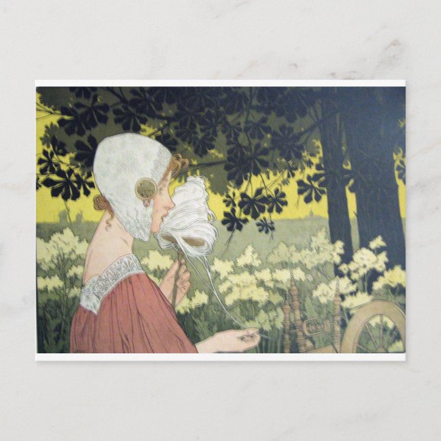 SPINNER BRODEUSE POSTKARTE (Vorderseite)