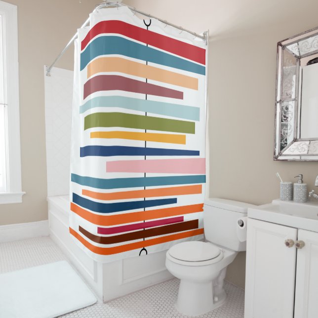 Spinners Duschvorhang (Beispiel)