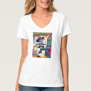 Spinnin und Grinnin für immer – Psychedelischer Co T-Shirt