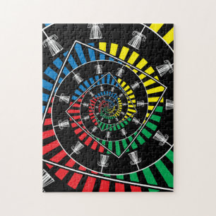 Spinning Disk Golf Baskets