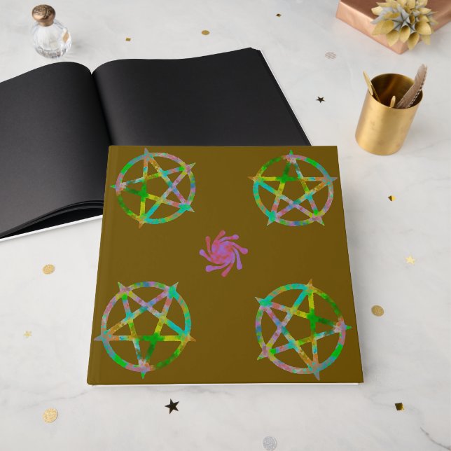 Spinning Magic Gästebuch (Vorderseite offen)
