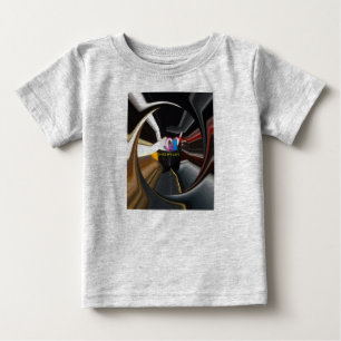 Spinning Office Essentials Moderne Wanddekoration Baby T-shirt