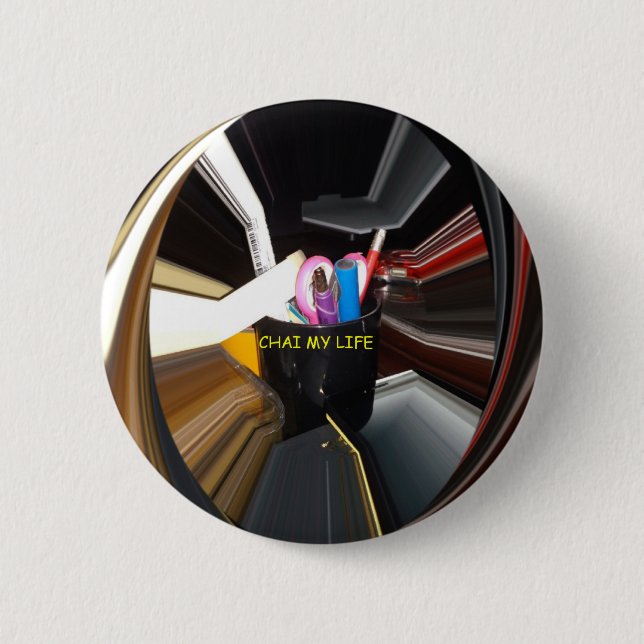 Spinning Office Essentials Moderne Wanddekoration Button (Vorderseite)