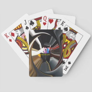 Spinning Office Essentials Moderne Wanddekoration Spielkarten