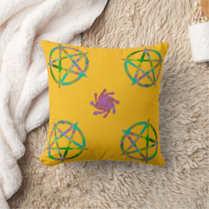 Spinning Sun Magic Kissen