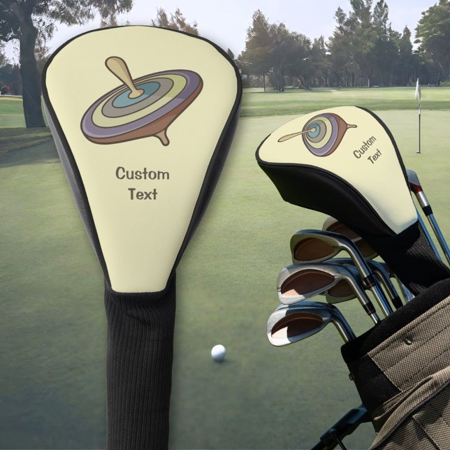 Spinning Top Golf Head Cover Headcover (Von Creator hochgeladen)