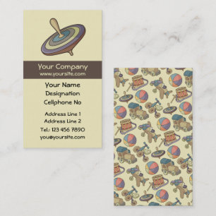 Spinning Top Visitenkarte