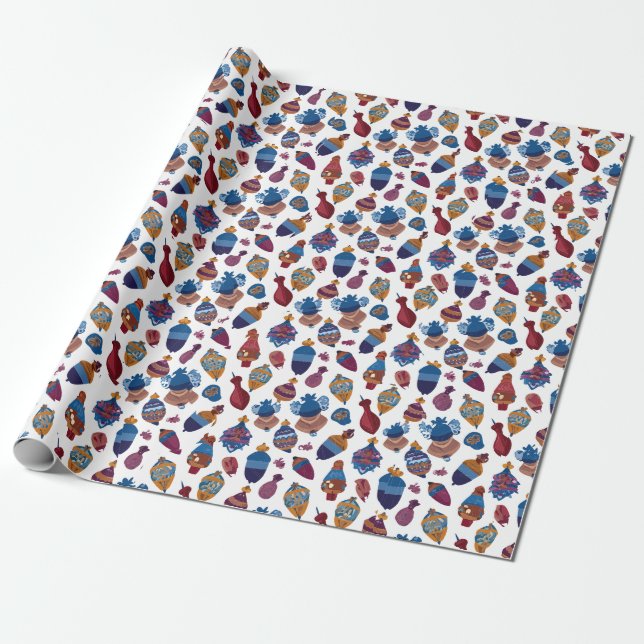 Spinning Tops Toys Geschenkpapier (Ungerollt)